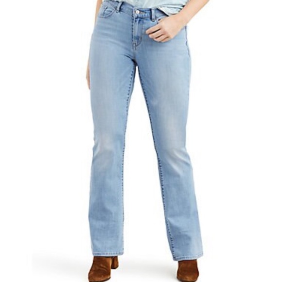 womens levi bootleg jeans